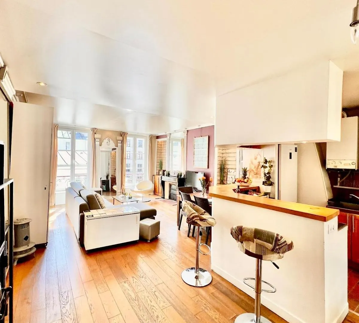 Apartment 3P Baroque With Rooftop View Paris