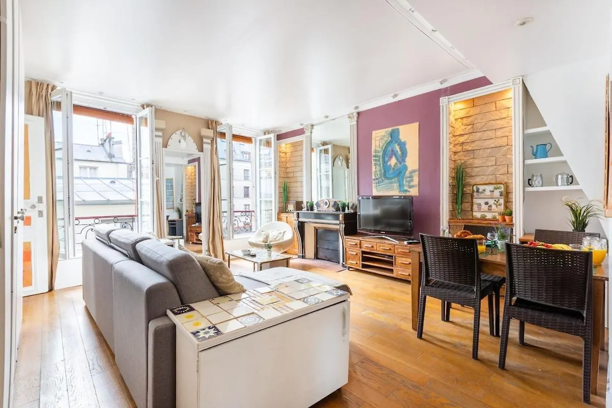 Apartment 3P Baroque With Rooftop View París 0*,  Francia