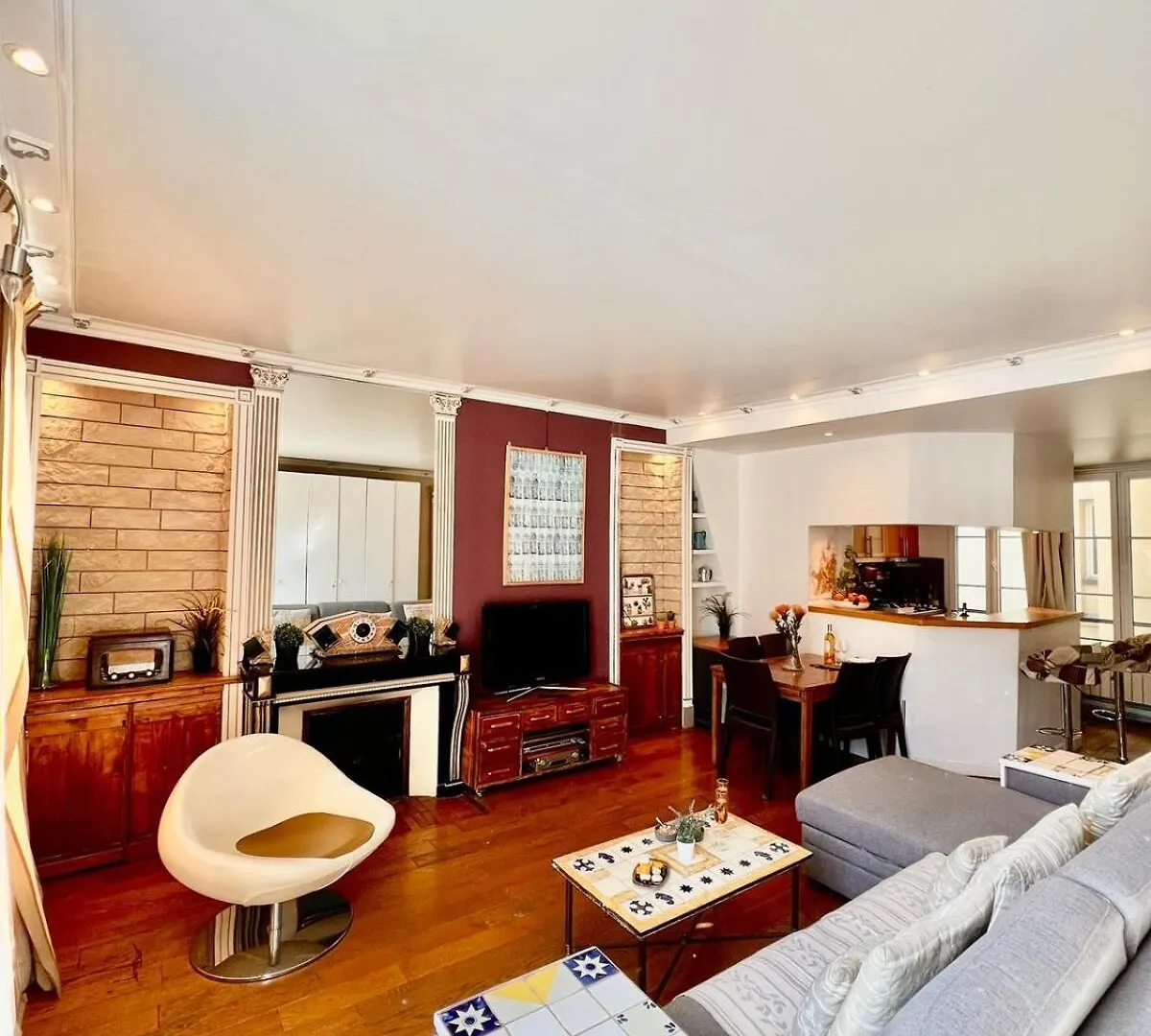 Apartment 3P Baroque With Rooftop View パリ フランス