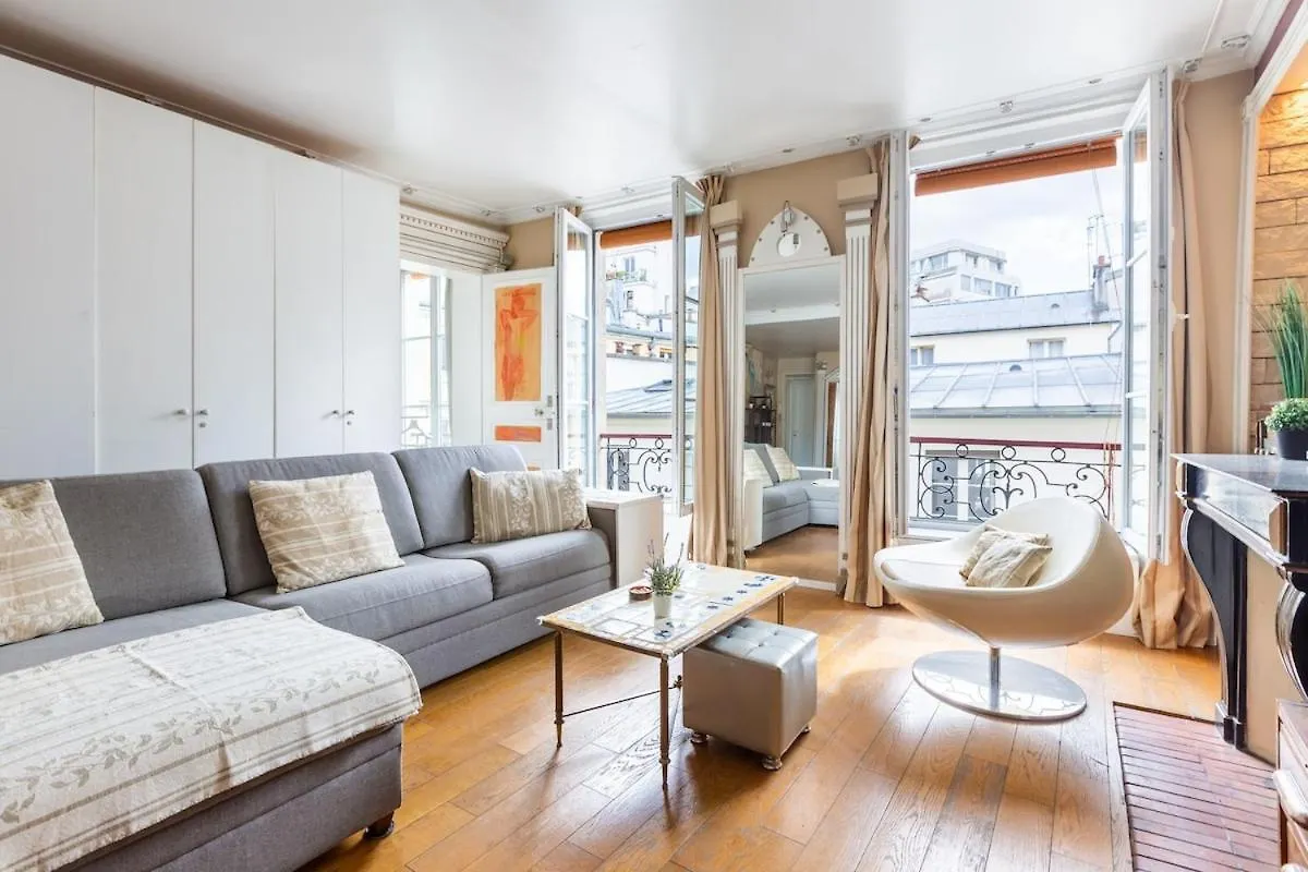 Apartment 3P Baroque With Rooftop View パリ