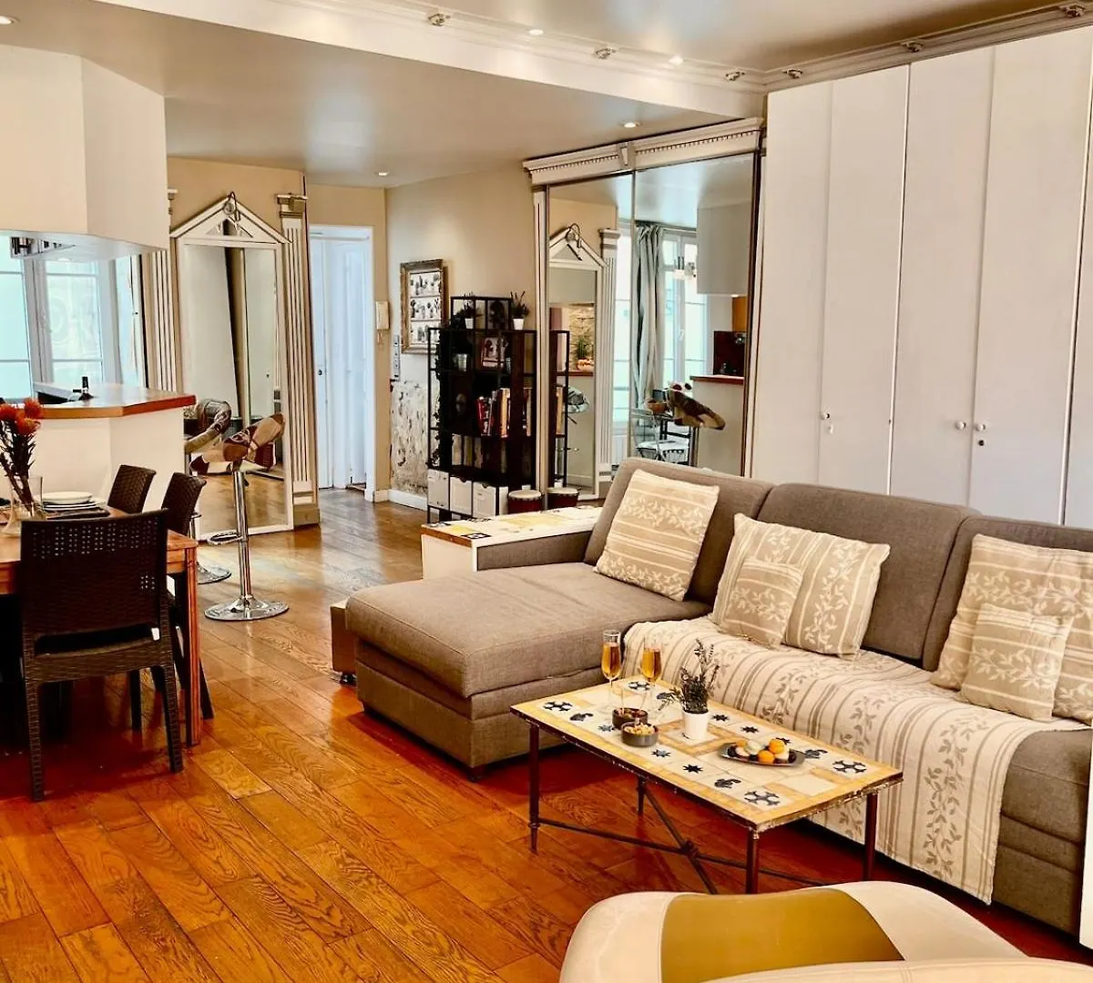 Apartment 3P Baroque With Rooftop View パリ 0*,